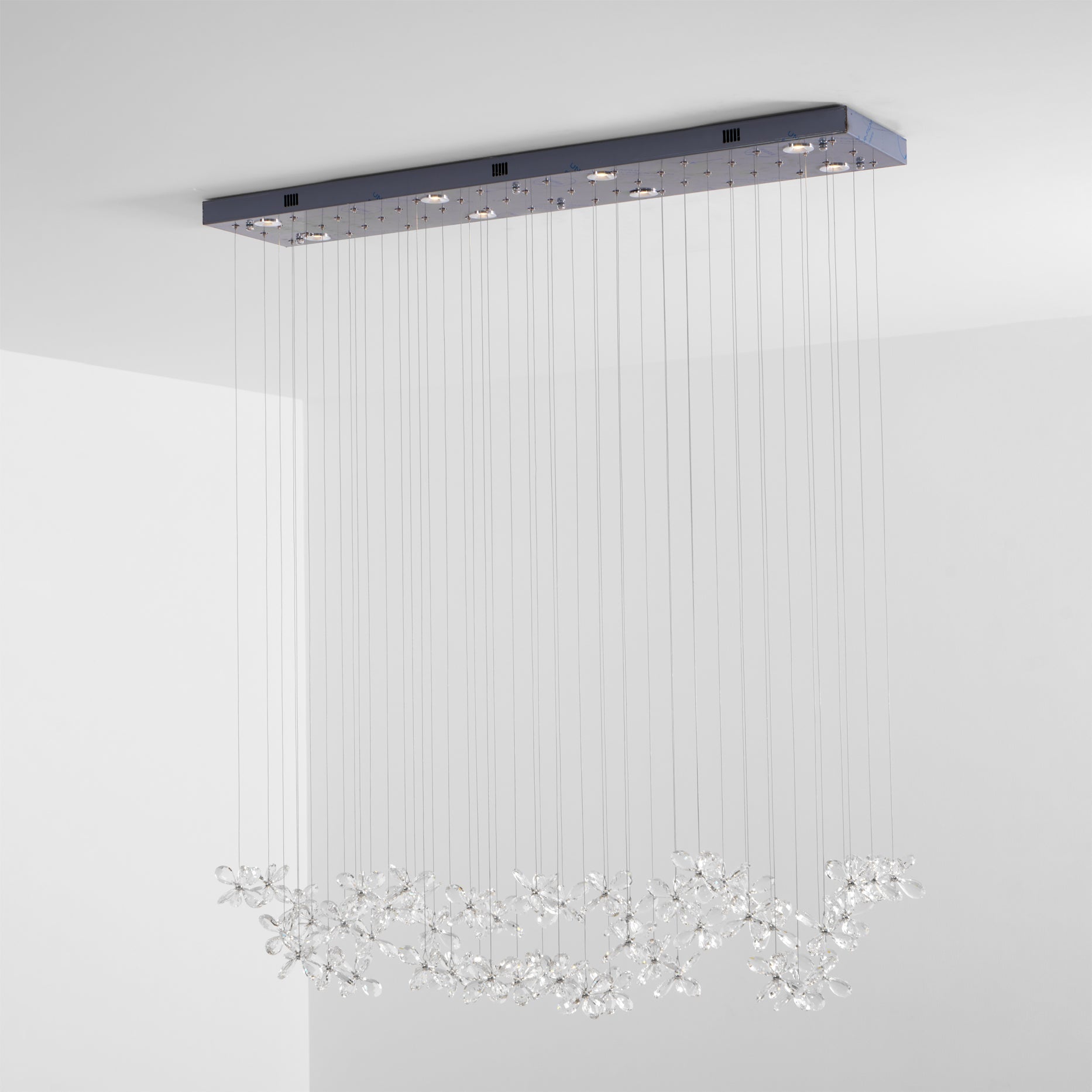 Dune Chandelier Crystal Butterfly Floral Cluster