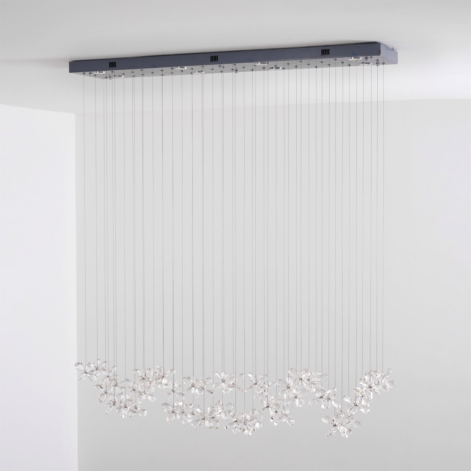 Dune Chandelier Crystal Butterfly Floral Cluster