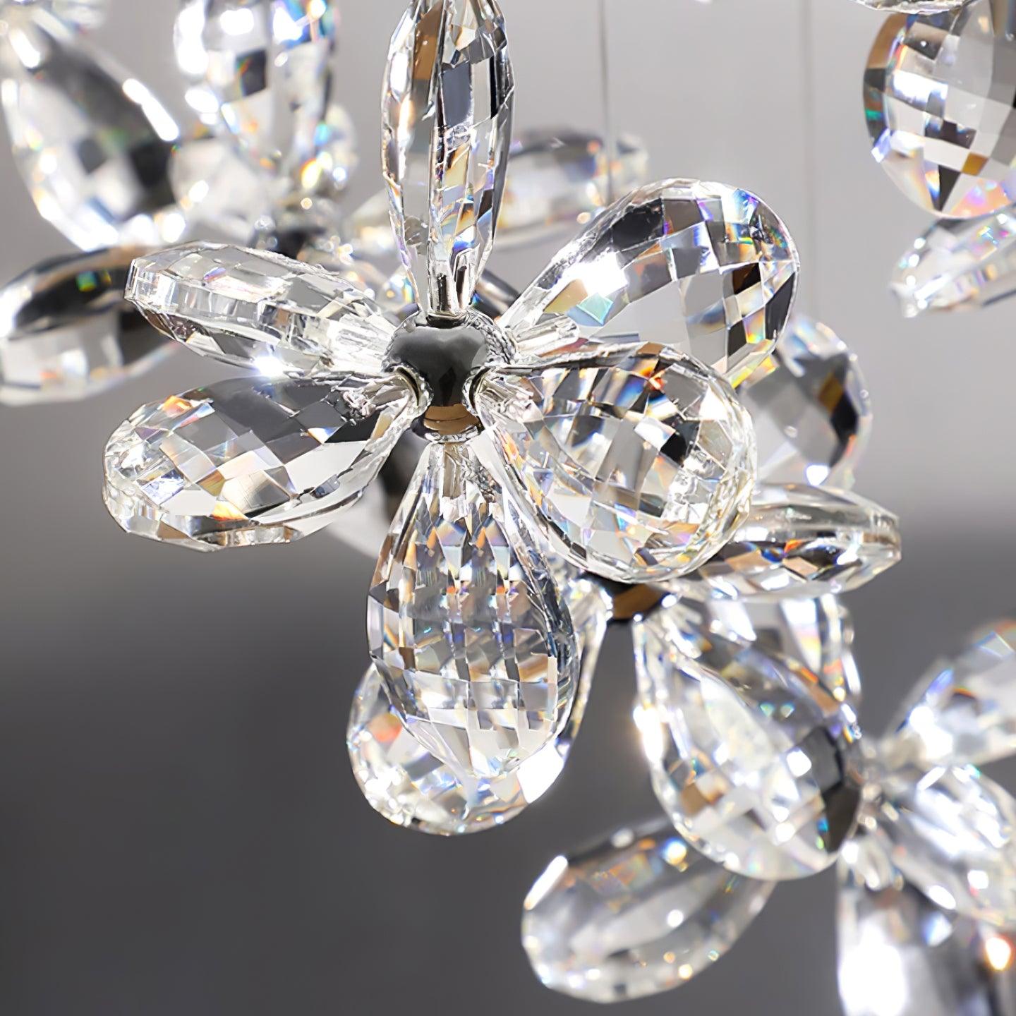 Dune Chandelier Crystal Butterfly Floral Cluster