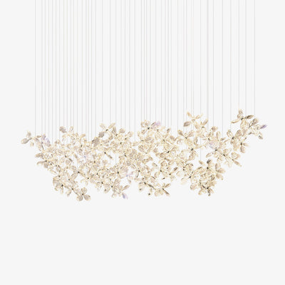 Dune Chandelier Crystal Butterfly Floral Cluster