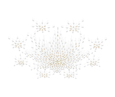 Avynen Crystal Petal Chandelier