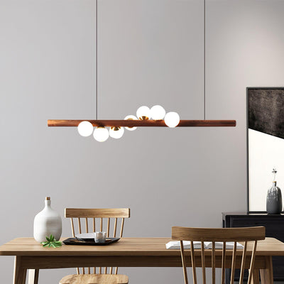 Arox Scandinavian Wooden Pendant Lamp