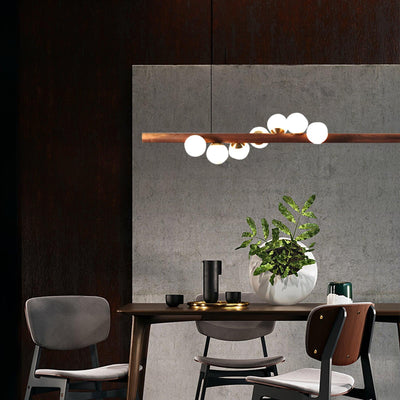 Arox Scandinavian Wooden Pendant Lamp
