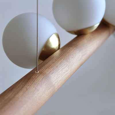 Arox Scandinavian Wooden Pendant Lamp