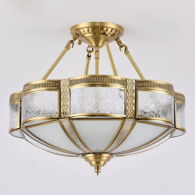 Xaris Floral Brass Floor Lamp