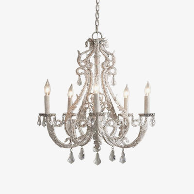 Yuna Pendant Lamp Candle Holder Crystal Beads