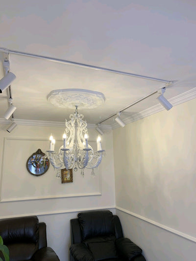 Yuna Pendant Lamp Candle Holder Crystal Beads