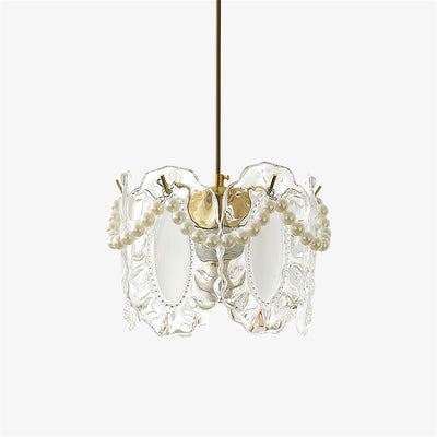 Velinette Glass Glam Pendant Lamp