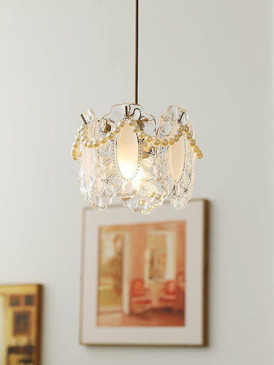 Velinette Glass Glam Pendant Lamp