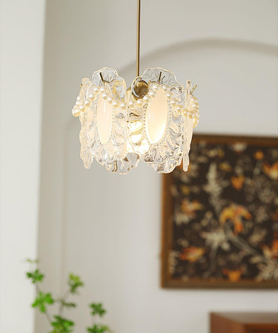 Velinette Glass Glam Pendant Lamp