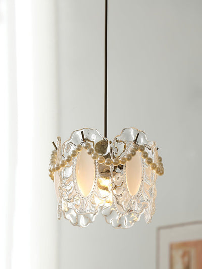 Velinette Glass Glam Pendant Lamp