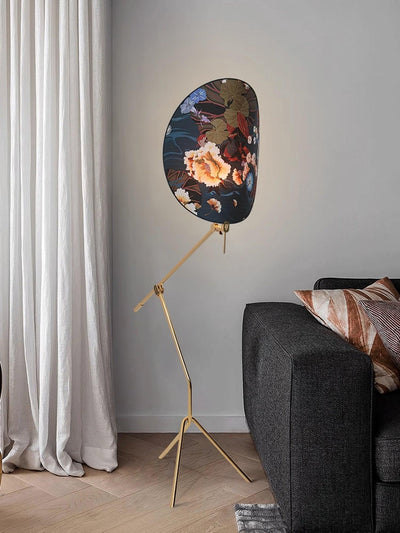 Unexin Brass Floor Lamp