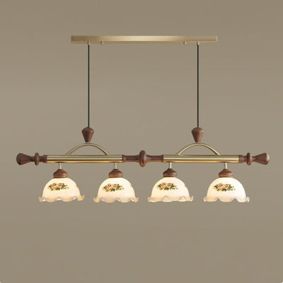 Valcrest Floral Patterned Multi Pendant Light