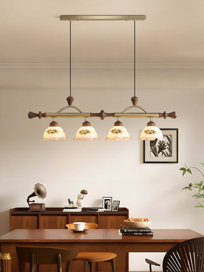 Valcrest Floral Patterned Multi Pendant Light