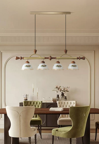 Valcrest Floral Patterned Multi Pendant Light