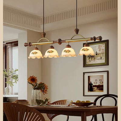 Valcrest Floral Patterned Multi Pendant Light