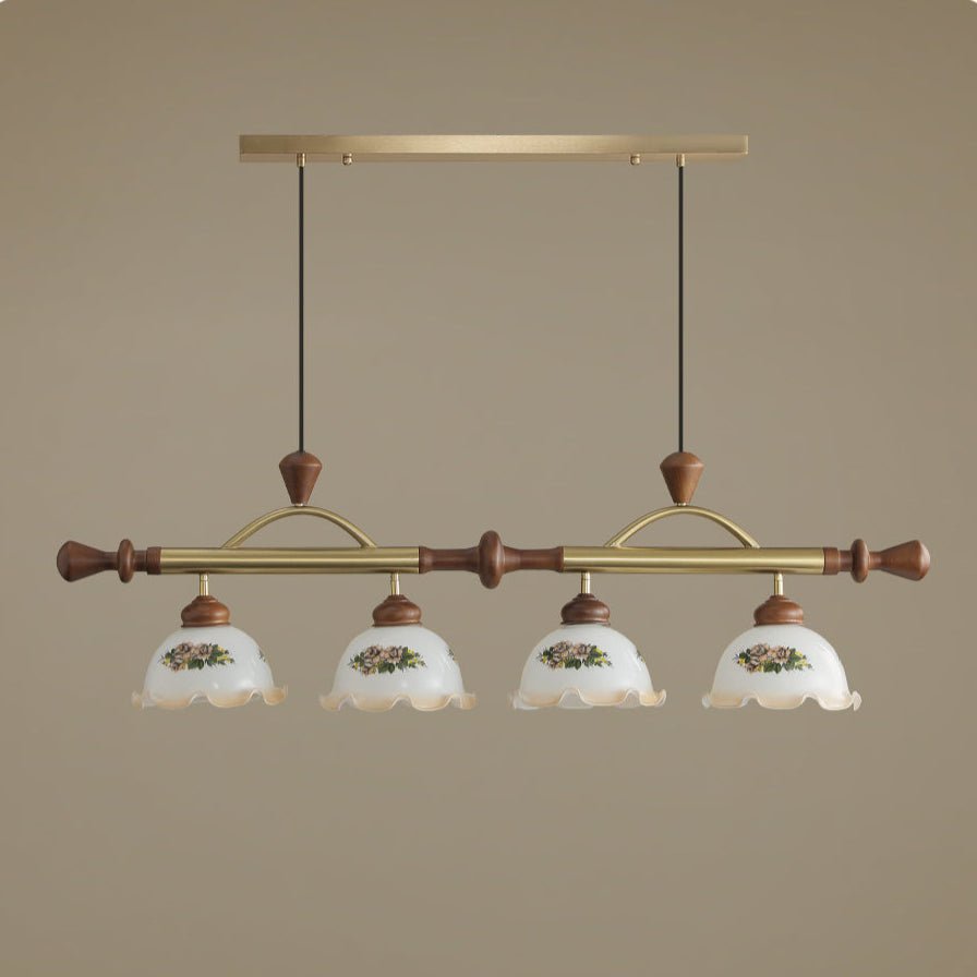 Valcrest Floral Patterned Multi Pendant Light