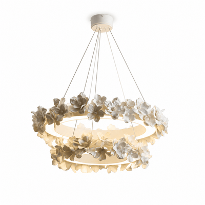 Floral Wreath Chandelier