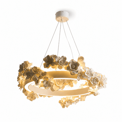 Floral Wreath Chandelier