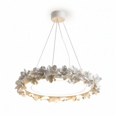 Floral Wreath Chandelier