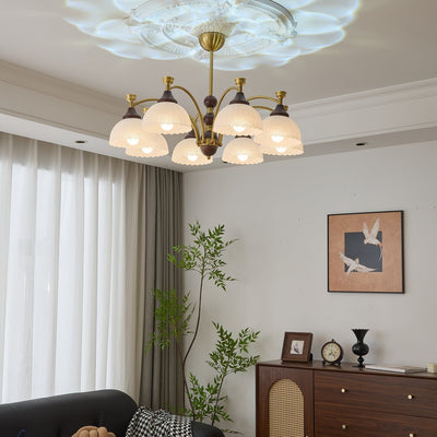 Vosolir Traditional Elegance Wood Chandelier