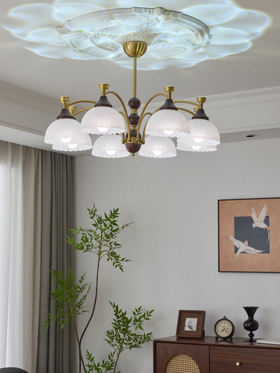 Vosolir Traditional Elegance Wood Chandelier