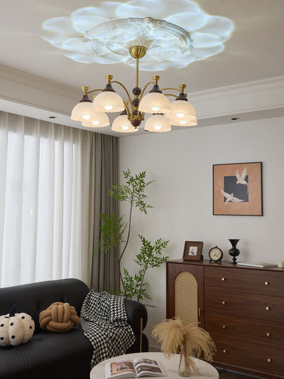 Vosolir Traditional Elegance Wood Chandelier