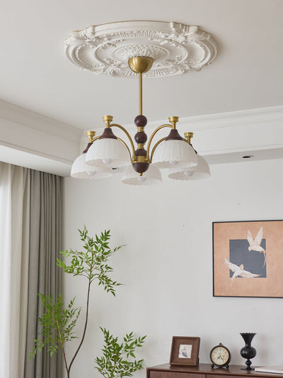 Vosolir Traditional Elegance Wood Chandelier