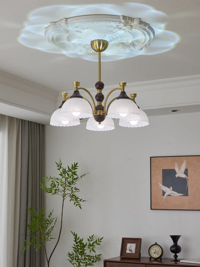 Vosolir Traditional Elegance Wood Chandelier