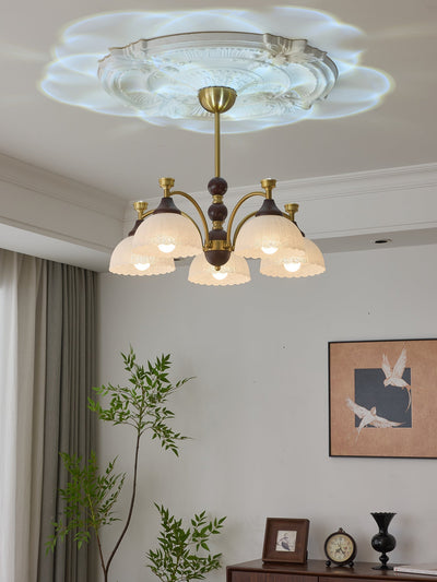 Vosolir Traditional Elegance Wood Chandelier