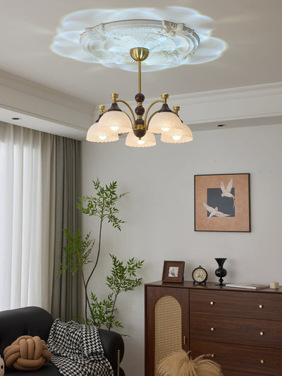Vosolir Traditional Elegance Wood Chandelier