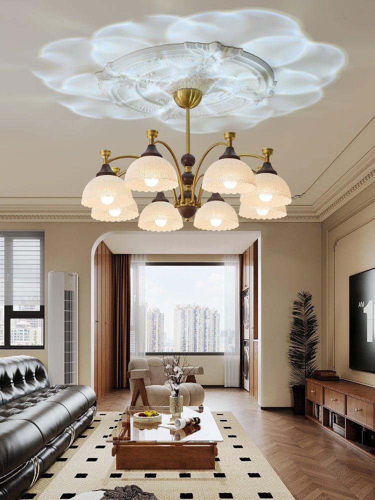 Vosolir Traditional Elegance Wood Chandelier