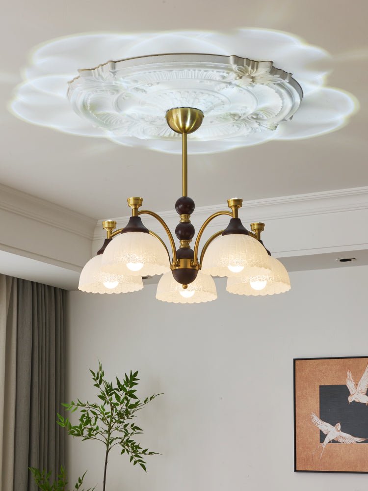 Vosolir Traditional Elegance Wood Chandelier