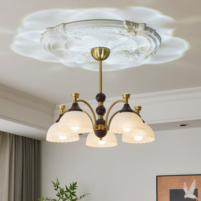 Vosolir Traditional Elegance Wood Chandelier