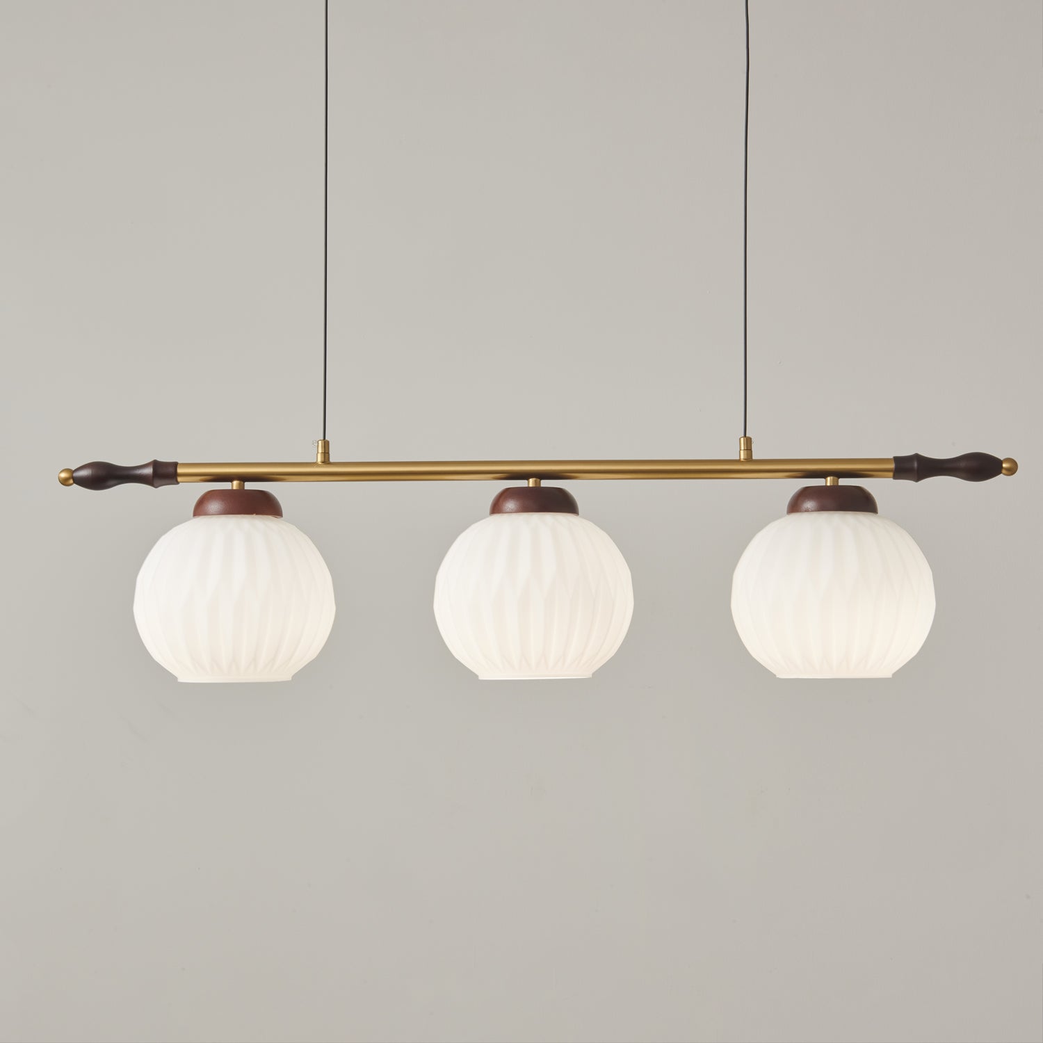 Huna Vintage Glass Pendant Light