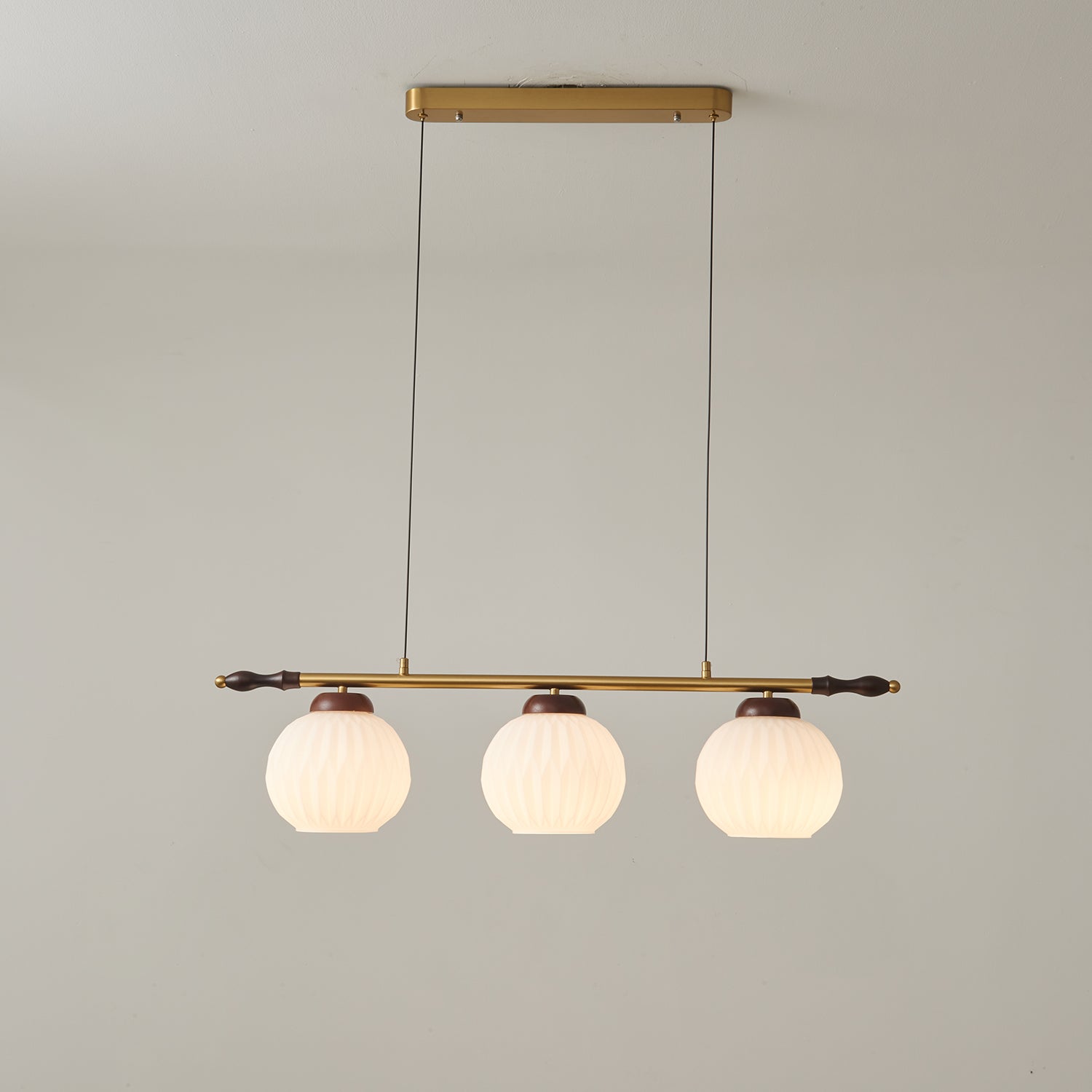 Huna Vintage Glass Pendant Light