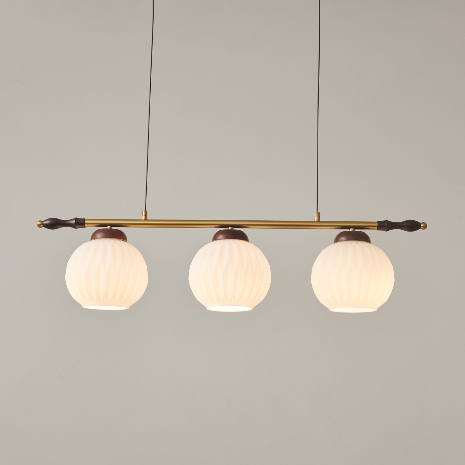 Huna Vintage Glass Pendant Light