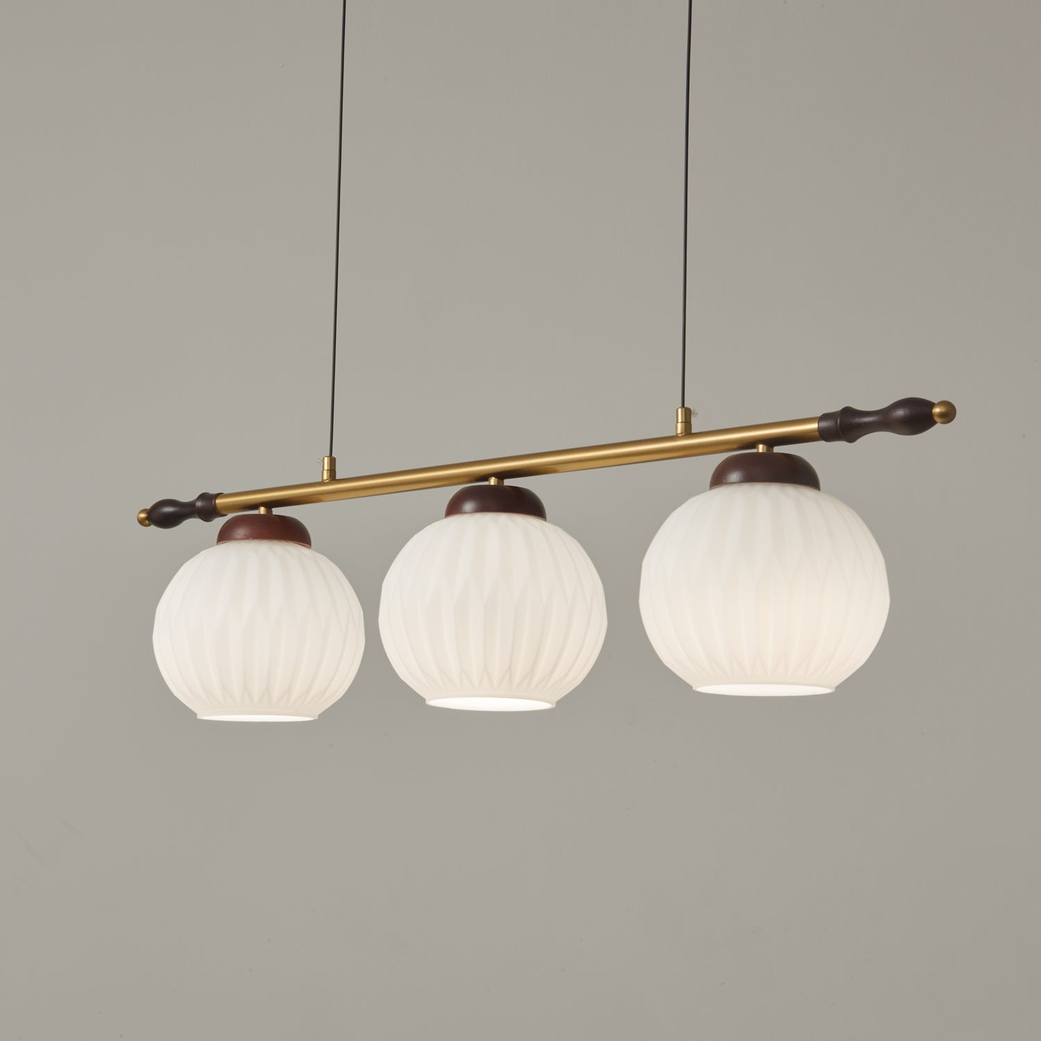 Huna Vintage Glass Pendant Light