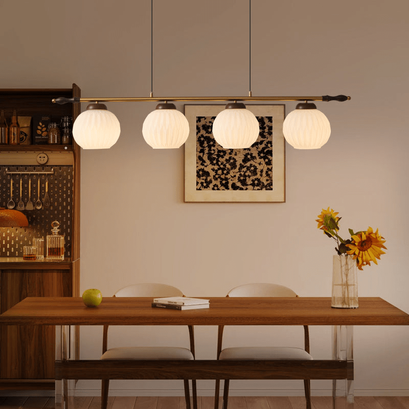 Huna Vintage Glass Pendant Light