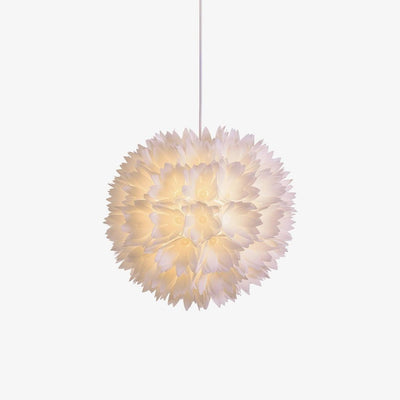 Renuiella Nordic Art Flowers Ball Pendant Light
