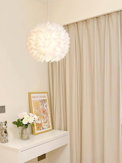 Renuiella Nordic Art Flowers Ball Pendant Light