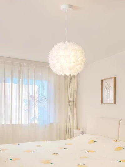 Renuiella Nordic Art Flowers Ball Pendant Light