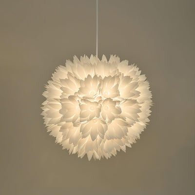 Renuiella Nordic Art Flowers Ball Pendant Light