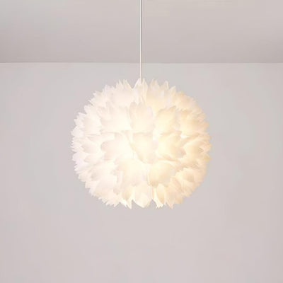 Renuiella Nordic Art Flowers Ball Pendant Light