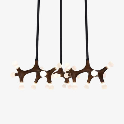 Mynorila Branch-Design Wood Pendant Light