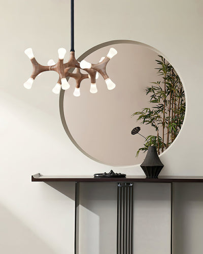 Mynorila Branch-Design Wood Pendant Light