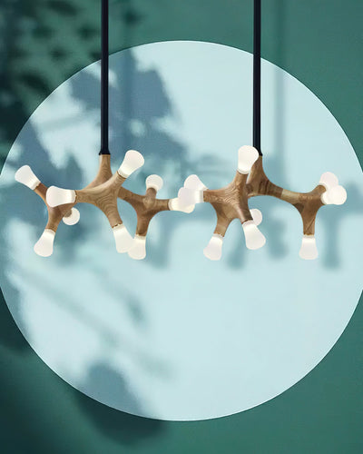 Mynorila Branch-Design Wood Pendant Light