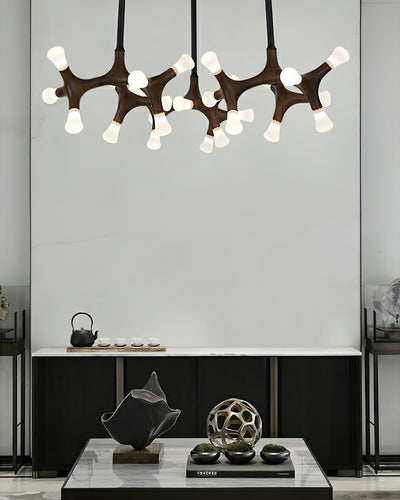 Mynorila Branch-Design Wood Pendant Light
