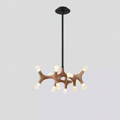 Mynorila Branch-Design Wood Pendant Light