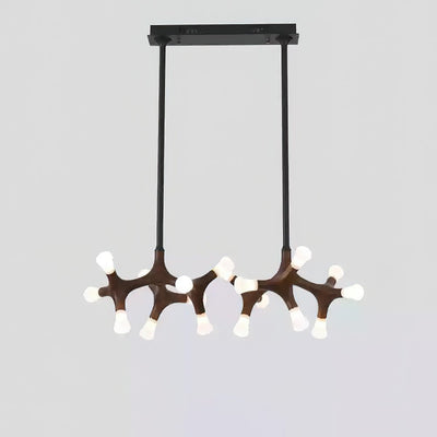 Mynorila Branch-Design Wood Pendant Light
